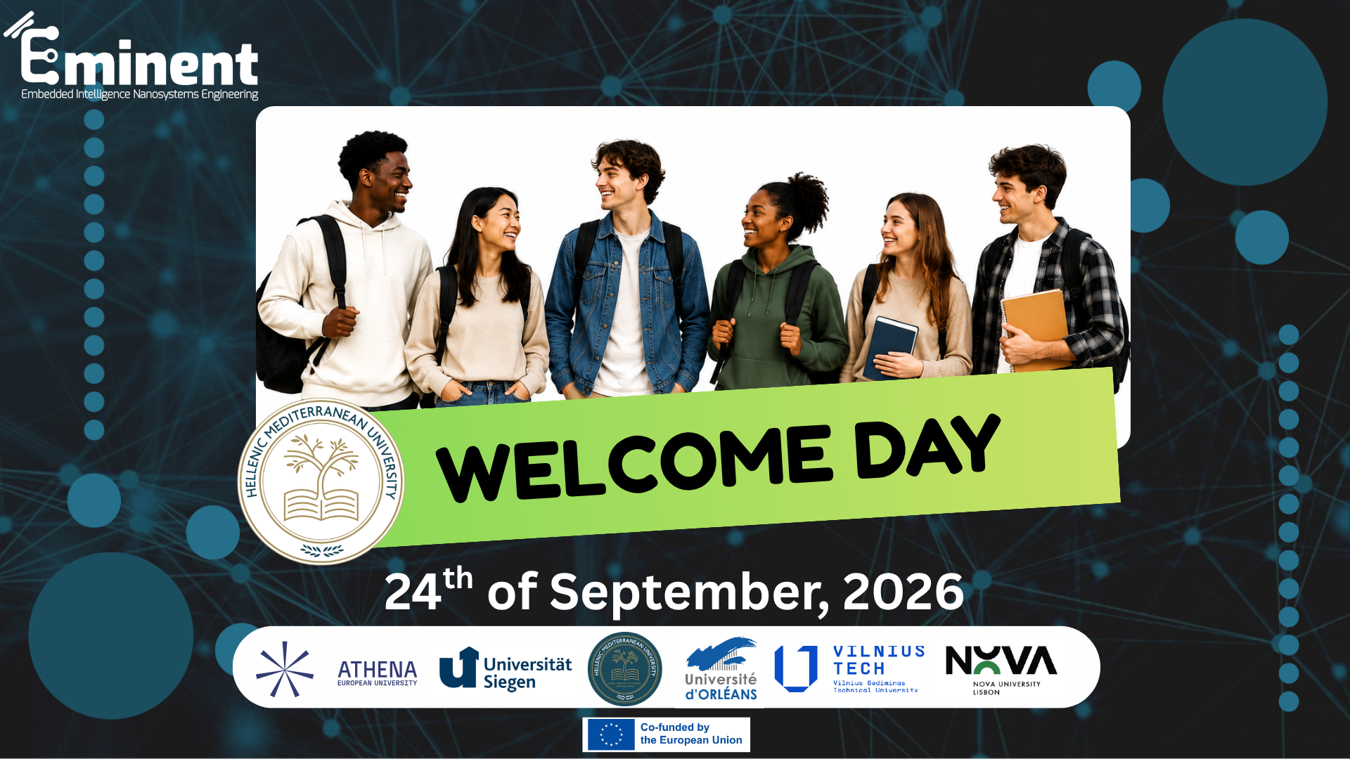 Welcome Day (24 September 2026)